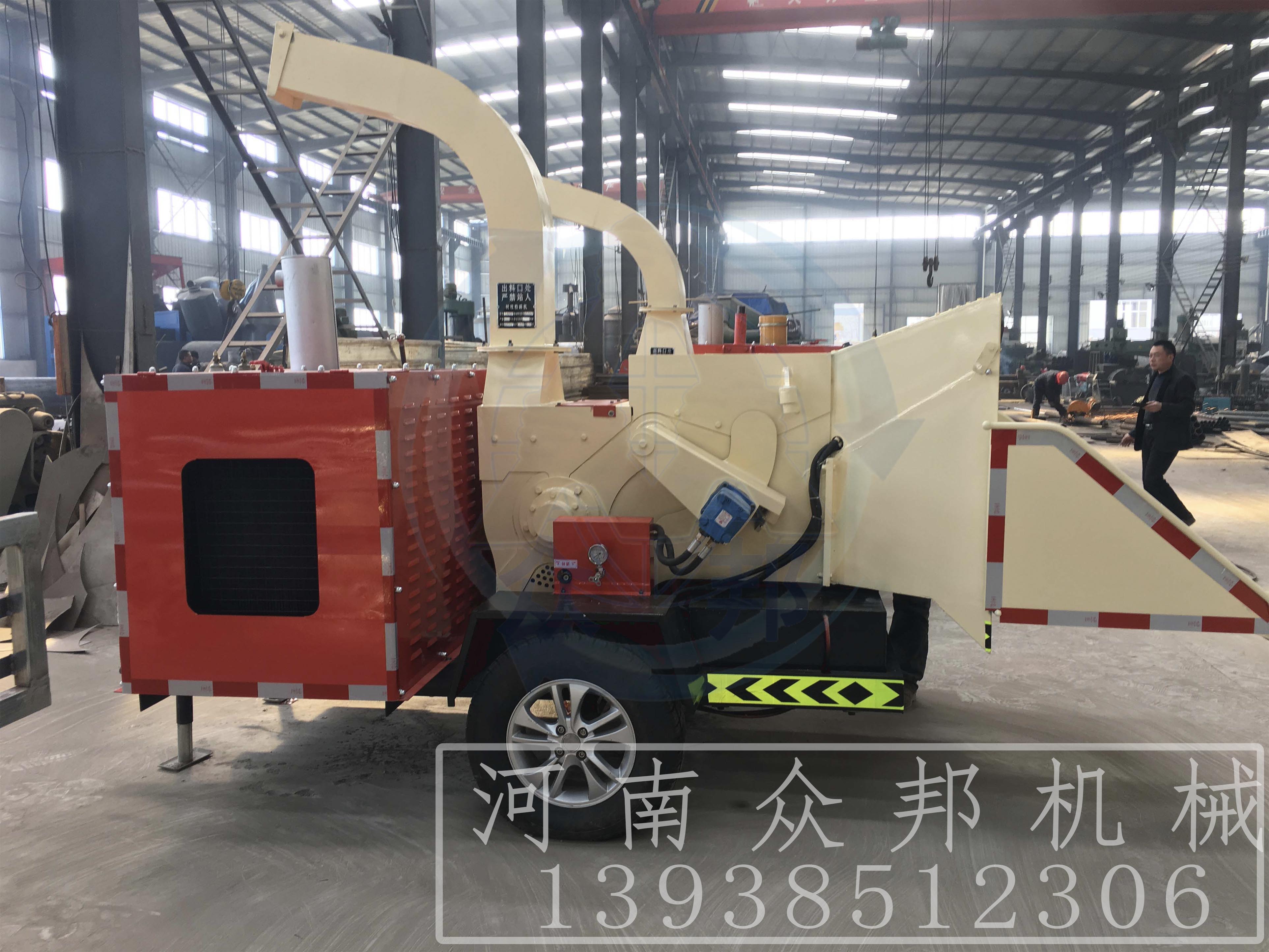 城市綠化樹枝粉碎機(jī)